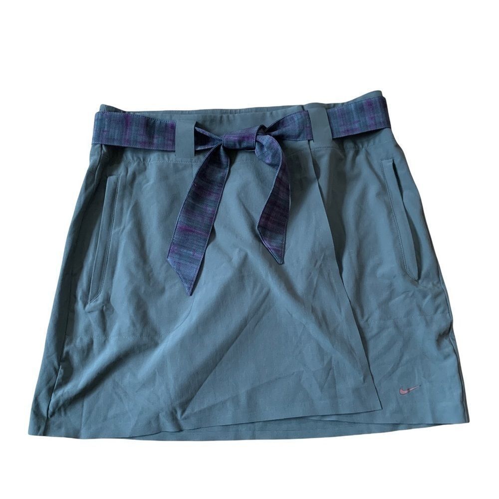 Nike Golf Dri Fit Green Wrap Skirt with Belt Size 4